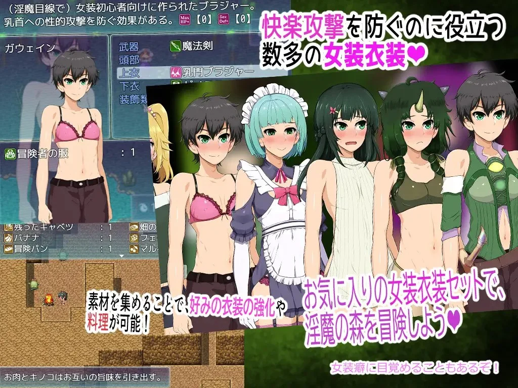 15988[RPG/扶她]潘多拉之森 ～双成的魅魔与堕落牧场～ パンドラの森 ～ソウセイの淫魔と堕落の牧場～ Ver1.36 AI汉化 [PC+安卓joi]
