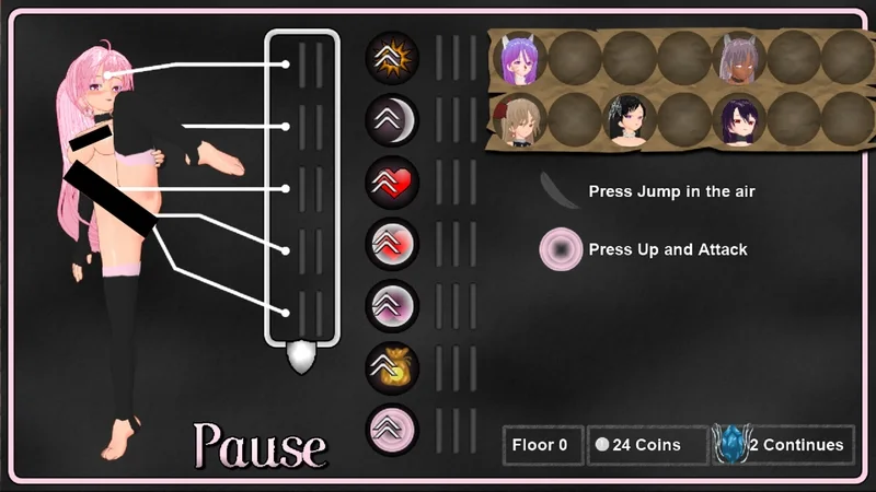 8832[ACT]堕落天使和扶她之塔 Fallen Angel Marielle v1.0 完结版+全存档