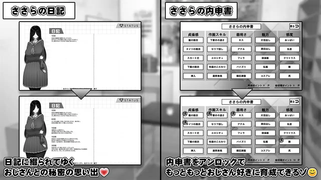 1927【互动SLG/动态/汉化/PC+安卓】漫画研究会顾问想要支持佐伯沙沙罗（漫研顧問は佐伯ささらを支えたい）V1.0 内嵌AI汉化