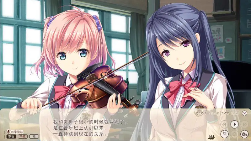 2378【ADV/汉化/3.8G] 虏之旋律-refrain-调律的初女与女教师 精翻汉化版+全存档★全CV