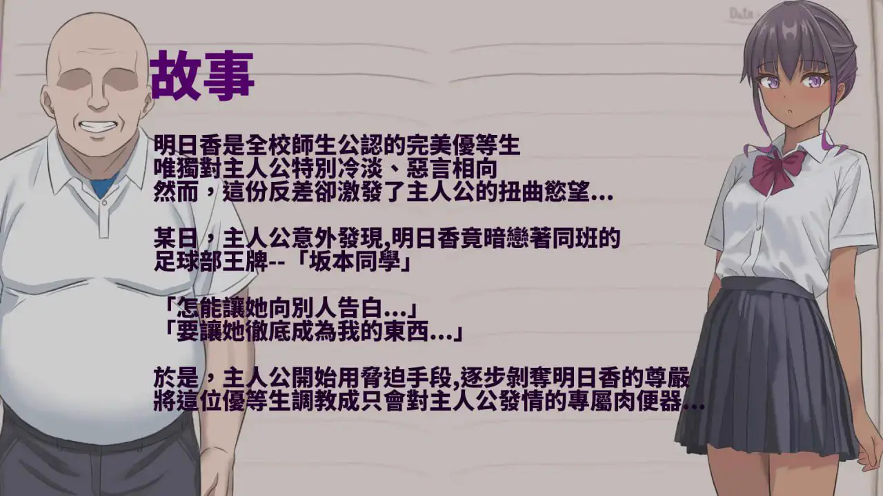 5640【RPG/调教/NTR】明日香调教日记～以爱为名的胁迫～ 明日香調教日記～愛という名の脅迫～1.0 PC+安卓AI汉化版