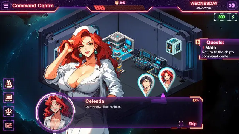 2706【沙盒SLG/偷窥/无码/全动态】熟女银河：太空高潮（Milfy Way- Space Orgasm）STEAM官中版 [1.10G]