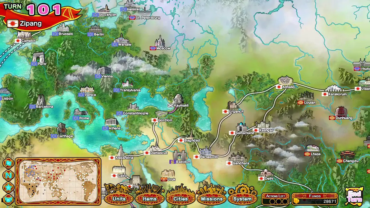2775【大型战略SLG/战旗/战术/官中】英雄＊戦姫/英雄戦姫（Eiyu*Senki Gold – A New Conquest）Ver1.45 STEAM官中魔改版