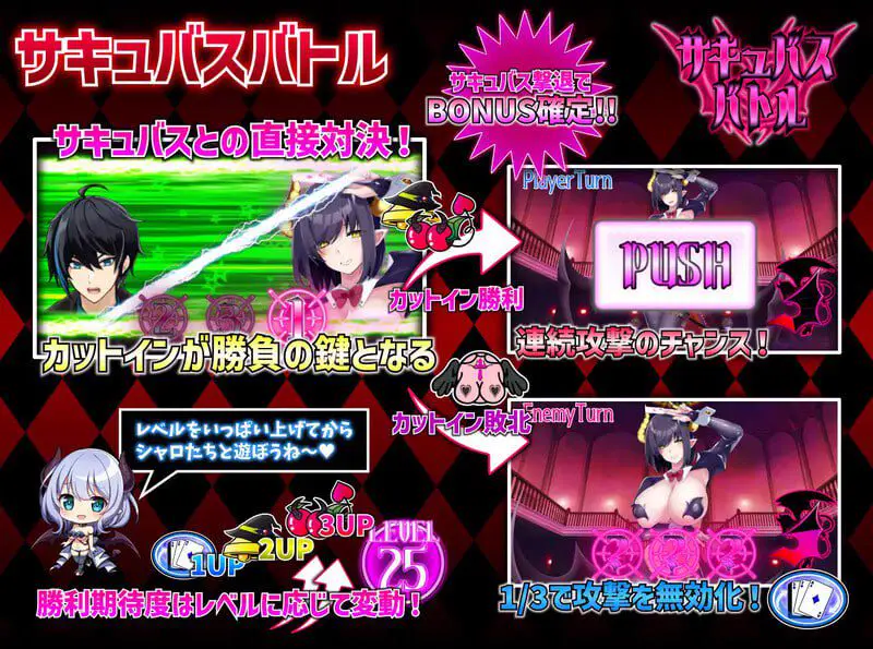 5760【爆款棋牌肉鸽SLG/动态/汉化】魅魔赌场 ~淫魔城魅魔~(サキュバスカジノ ~淫魔城サキュバス~)V1.09 精翻汉化
