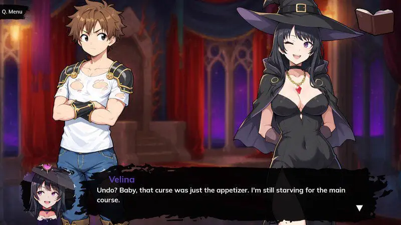 3054[互动SLG/沙盒/官中]女巫的淫咒（Witch’s Lewd Curse）STEAM官中[500M]