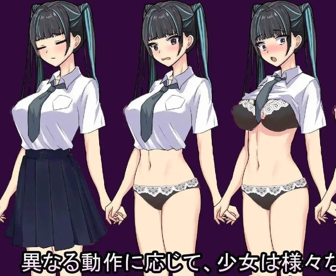 0628[SLG/机翻] 播种电车 通学女高中生JK [308M]