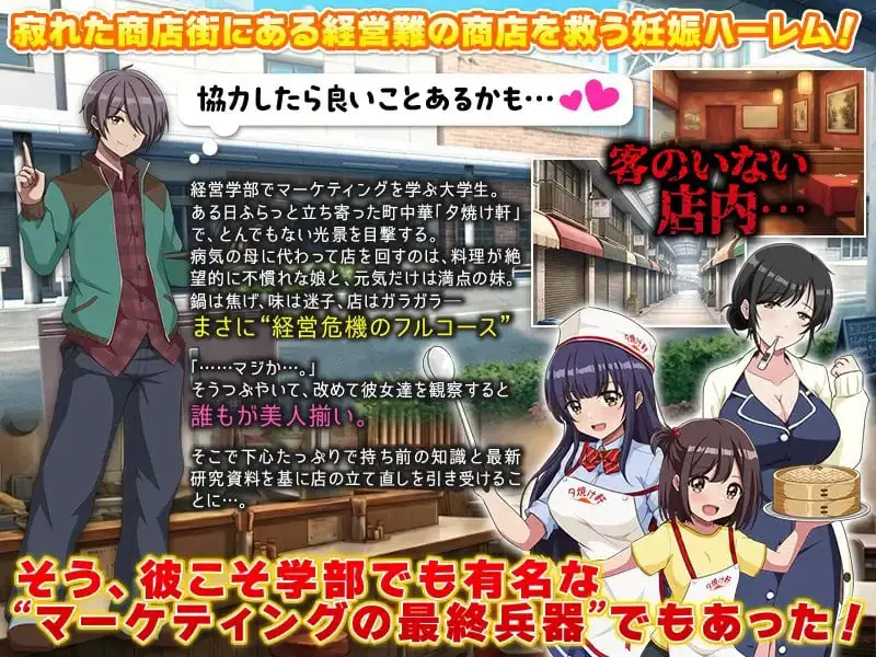 9776[经营RPG/后宫/色诱] 欢迎光临！街边中华料理店 这里是夕烧轩！ いらっしゃいませ！町中華 夕焼け軒です！ AI汉化版[PC+安卓mtool] [1.10G]