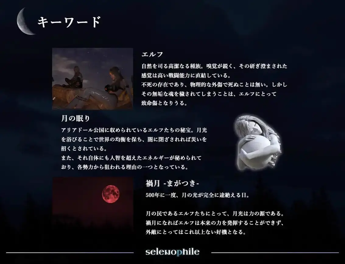 10014[RPG/3D动态/特殊癖好]月亮爱好者 Selenophile セレノフィル AI汉化版[PC+安卓mtool]