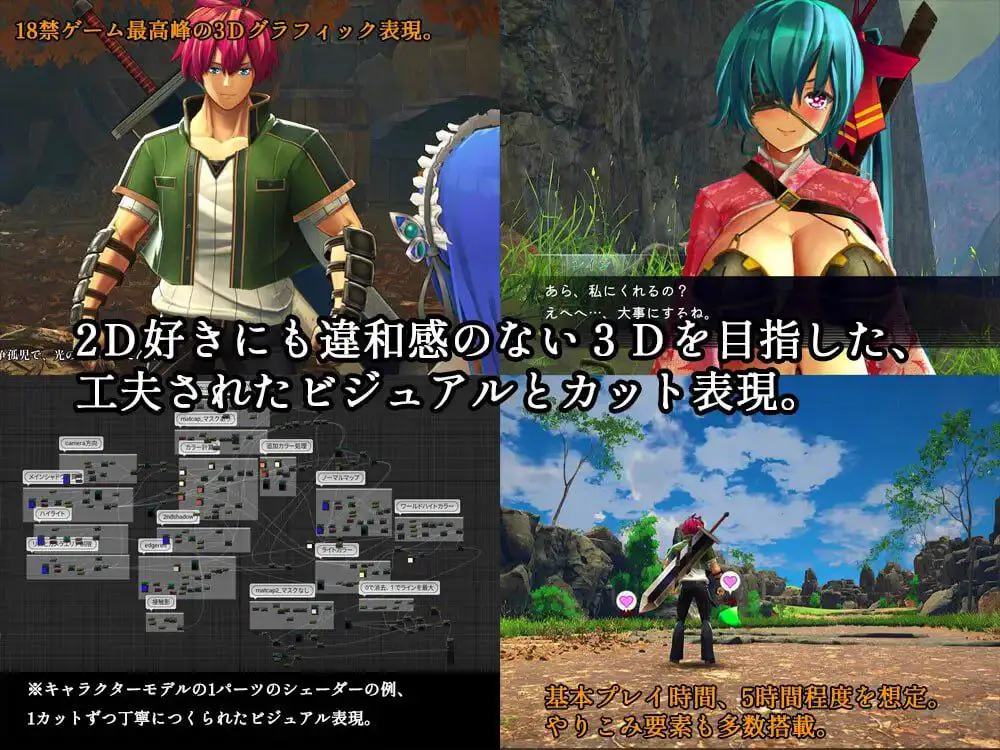 10055[日系SLG/3D动态]血色流亡者 Blood Crawler ブラッドクローラー V1.0 官方中文步兵版+存档
