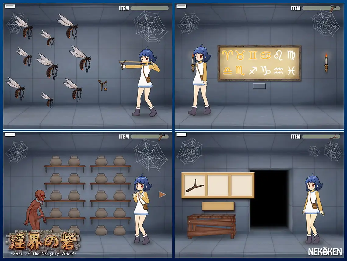 10289[ACT/触手]Fort of the Naughty World-银界魔城 淫界の砦-Fort of the Naughty World-生肉