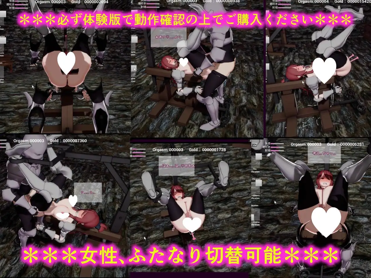 10797[3D互动]女騎士アメリアと闇の組織 ～リアルタイム3D拘束シミュ～ Knightess Amelia and the Dark Organization ver.1.01