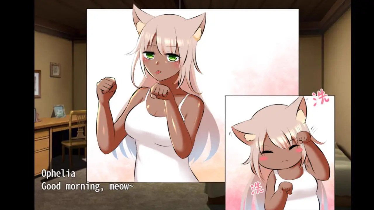 10808[AVG/纯爱/同居/动态]我与来自风城的畸角少女 Days with Ophelia: The Girl From Wind City 官方中文步兵版[PC+安卓mtool]