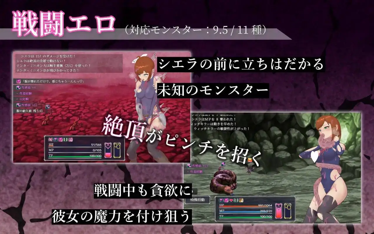 10838[RPG/战斗H/凌辱]希艾拉的淫靡异变调查 -女剑士独自前往- シエラの淫らな異変調査 -女剣士はソロでイク- v1.0.0 AI汉化[PC+安卓mtool]