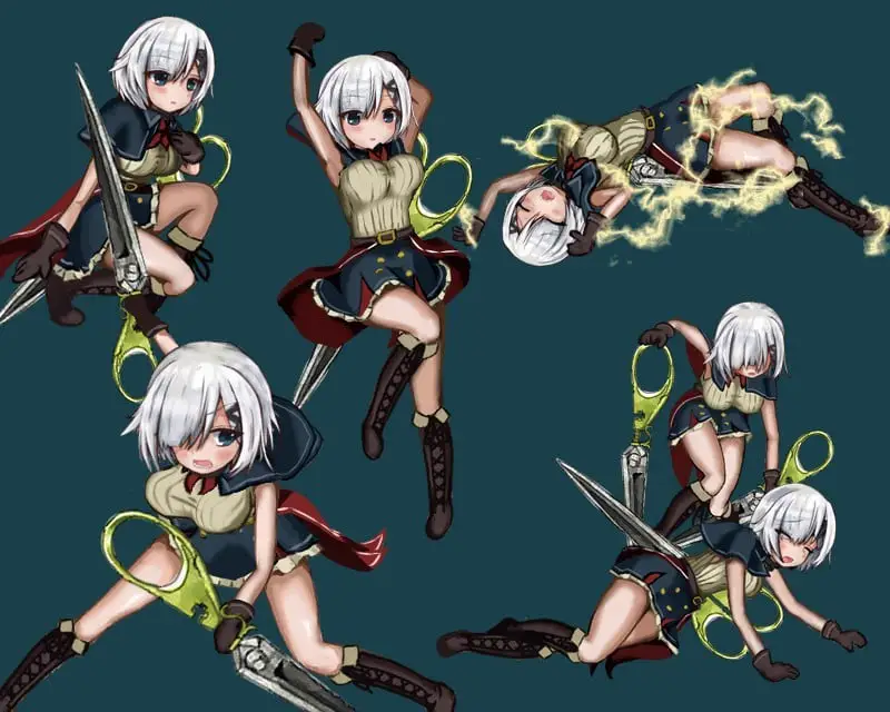 11011[ACT]剪刀与魔法 灾难审判版 ハサミと魔法のアナストロジア demo v0.1.2