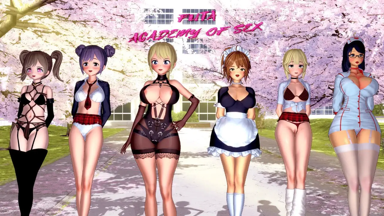 11023【日系SLG/动态】扶她性爱学院 Futa Academy of Sex v1.4/AI汉化【PC+安卓/2.5G】