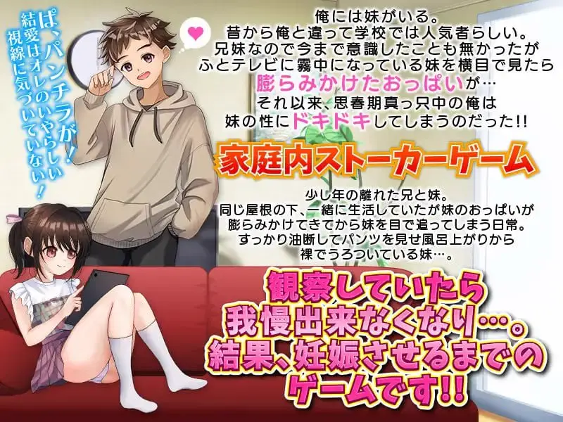 11327[RPG/骨科]直到乳房开始膨胀的妹妹怀孕为止.家庭内跟踪狂 おっぱいが膨らみ始めた妹を妊娠させるまでの.家庭内ストーカーAI汉化[PC+安卓mtool]
