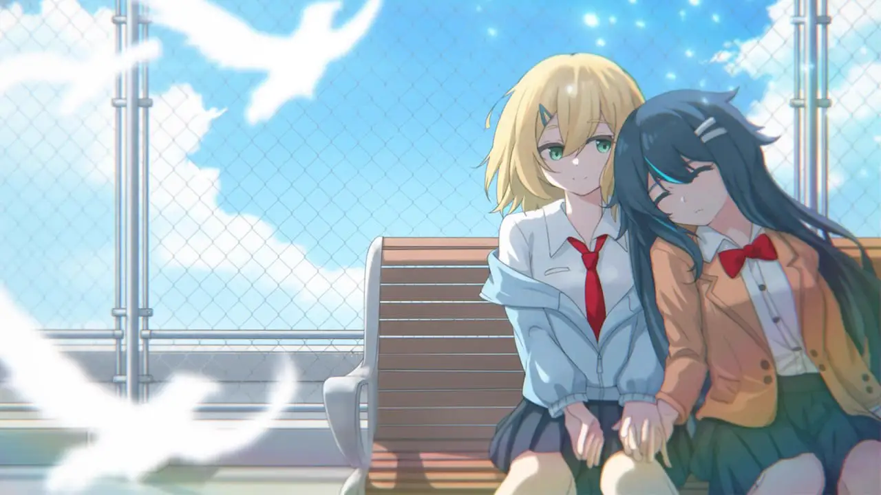 11577[ADV/百合/全年龄]关于我被学姐捡回家当女友这件事 The Story About How My Senior Took Me Home and Became My Girlfriend 官方中文版 [PC+安卓盖世]