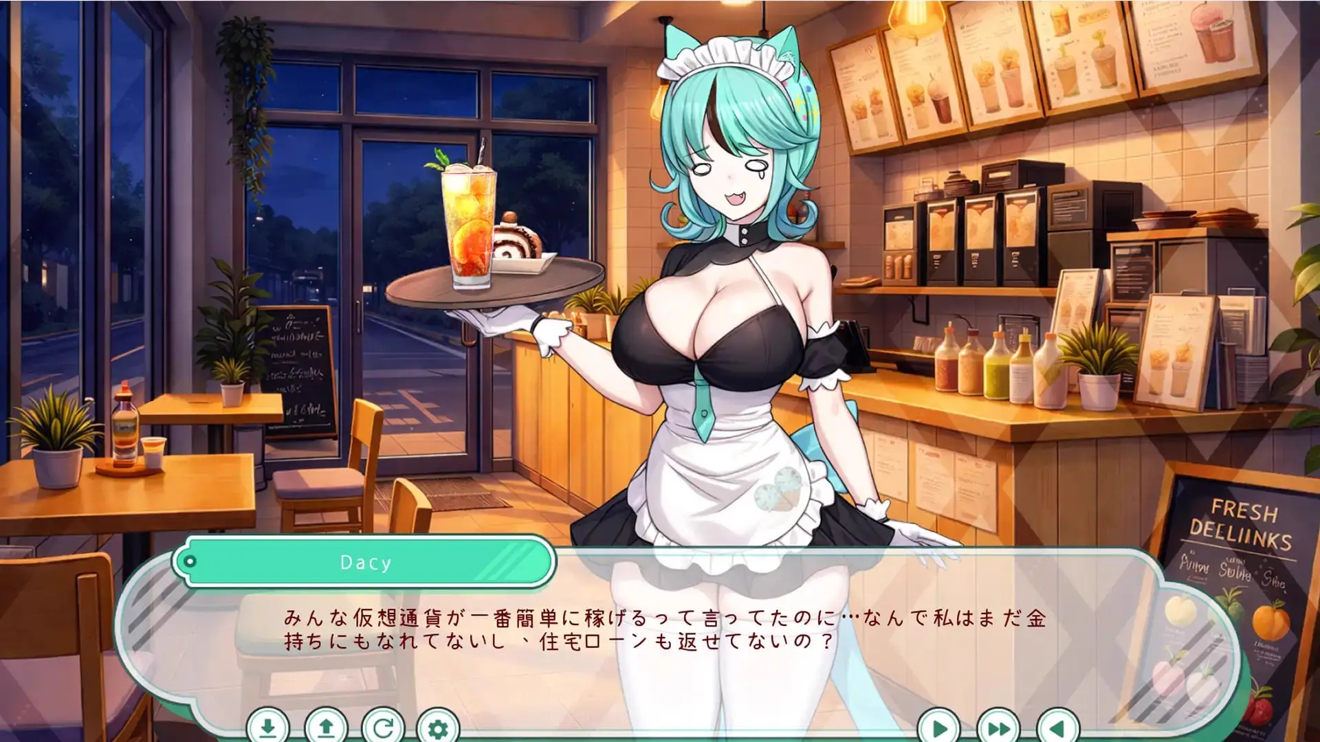 11753[SLG/纯爱/动态]异种族美少女体液饮料店 人外美少女の体液ドリンクショップ v1.0 官中[PC+安卓joi]