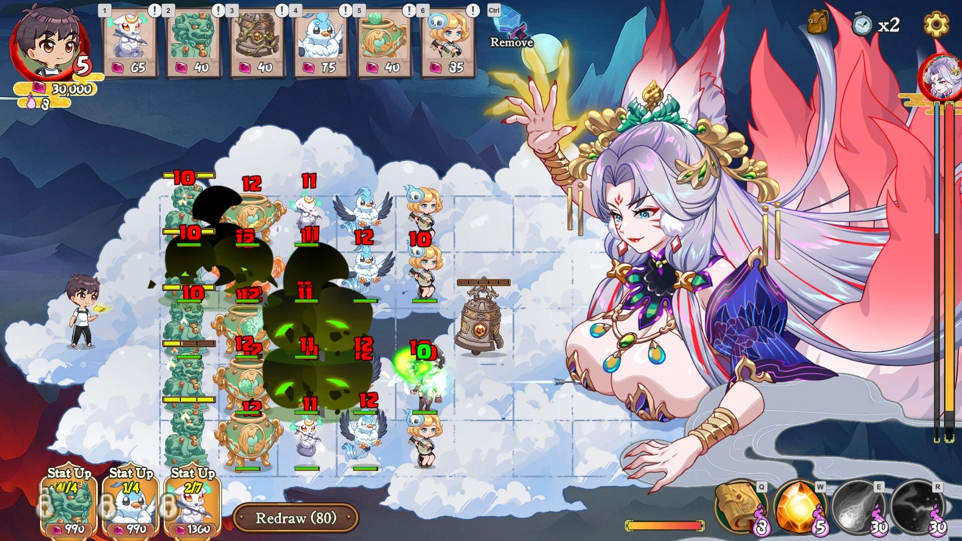 15043[塔防SLG/魔物娘/后宫]妖谈2：九尾异闻 Yokai Art 2: Tales of the Nine-Tails v1.1.07 官方中文步兵版 [PC+安卓盖世]13927