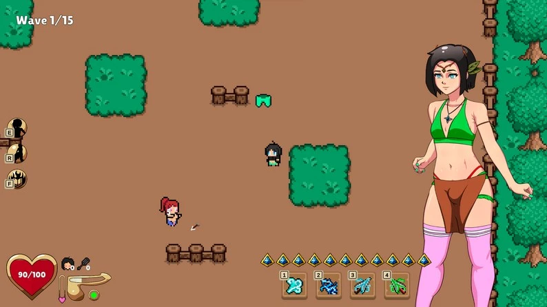 12543[塔防SLG/伪娘]Femboy Survival 伪娘生存 Beta 1.1.0 机翻汉化步兵[PC+安卓盖世]