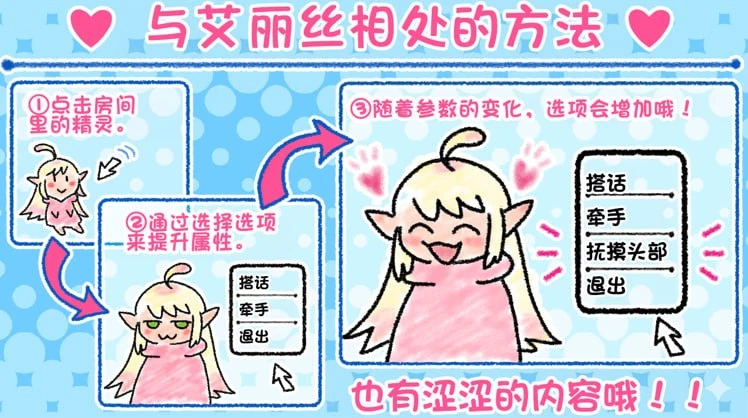 12617[SLG/同居/萝莉]与宅女精灵的同居生活 おたくエルフと同棲えっち 内嵌AI汉化版 [PC+安卓]