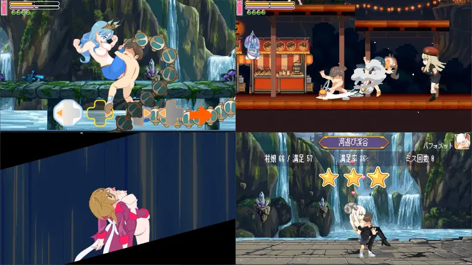 13166[ACT/色诱/魔物娘]诱惑♡色欲村 ゆうわく♡ドスケベ村 v1.0.0 AI汉化[PC+安卓盖世]12632
