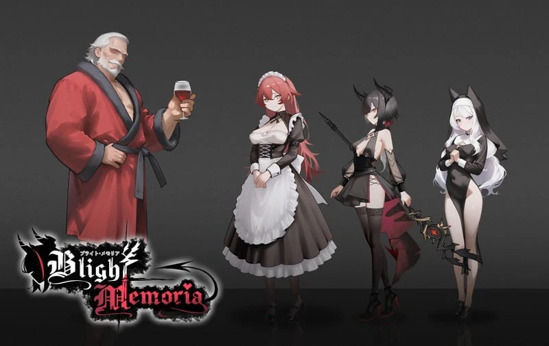13191【肉鸽ACT】灾厄铭忆 Blight Memoria 苍蓝枯萎的梅莫里亚 ブライト・メモリア v0.0.2.7 半AI汉化[PC+安卓盖世]4572