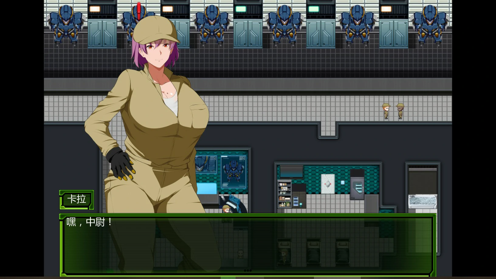 13397【欧美SLG/熟女】装甲战衣·索尔甘特0.2 Ren’Py移植版 Armored Suit Solgante – Unofficial Ren’Py Port Modded AI汉化步兵版【PC+安卓/1G】