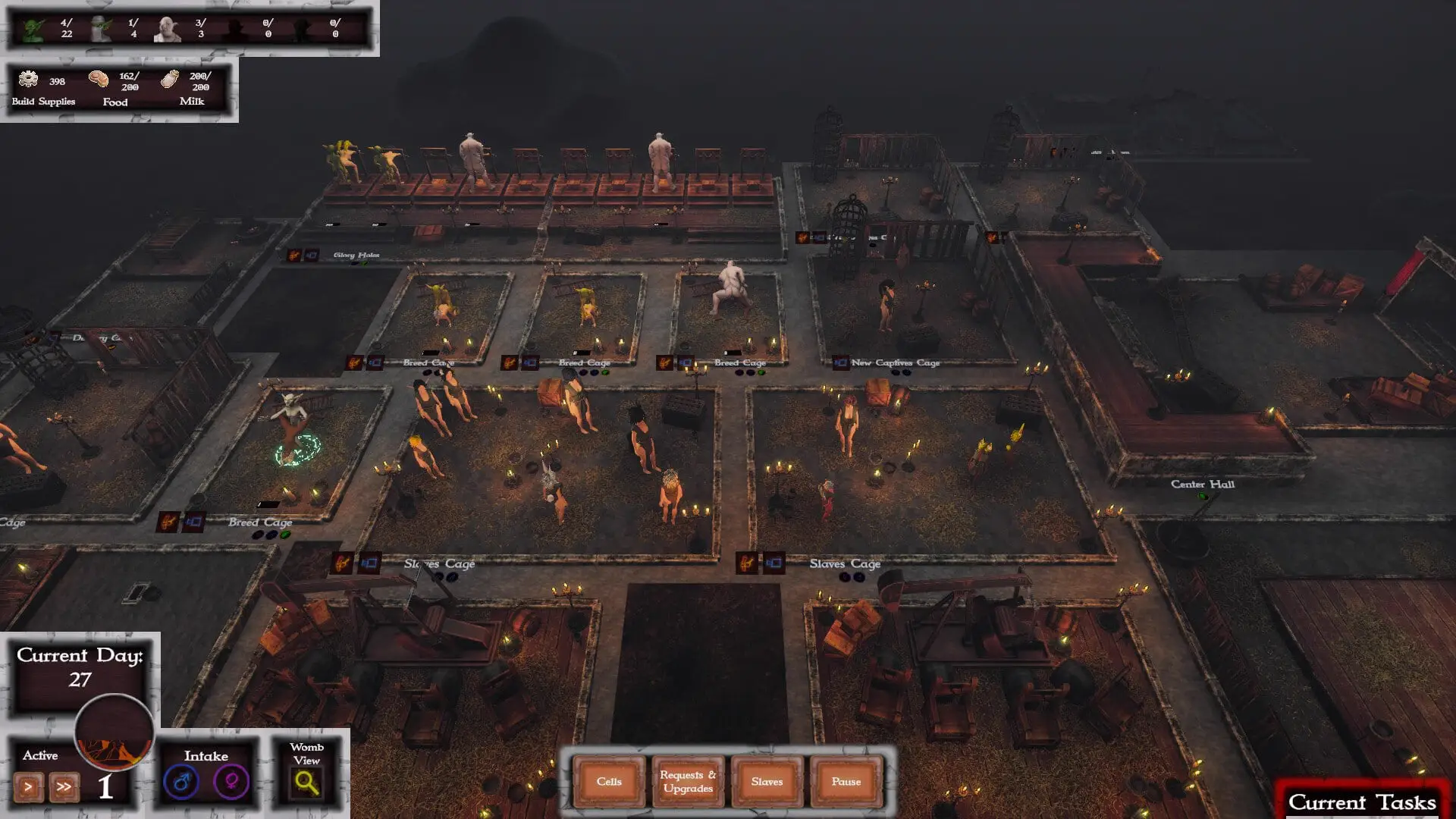 13454[经营SLG/3D/怀孕/拘束]哥布林巢穴管理者 Goblin Burrow Manager v1.0.0 半AI汉化[PC+安卓盖世]