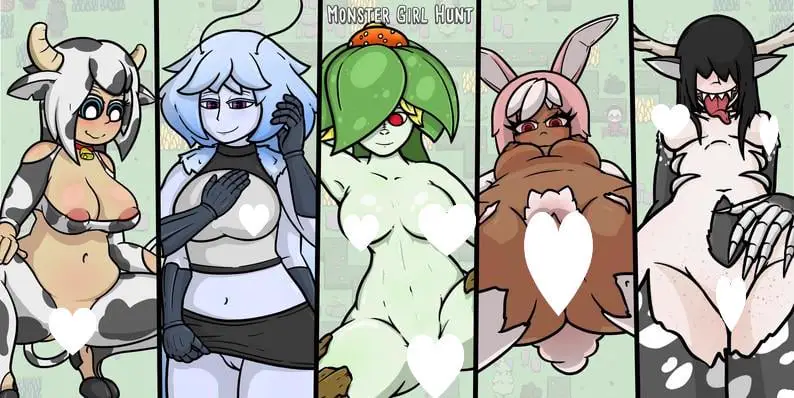 13464[SLG/魔物娘/后宫/动态] 魔物娘狩猎 Monster Girl Hunt v0.3.31 半AI汉化步兵[PC+安卓盖世]