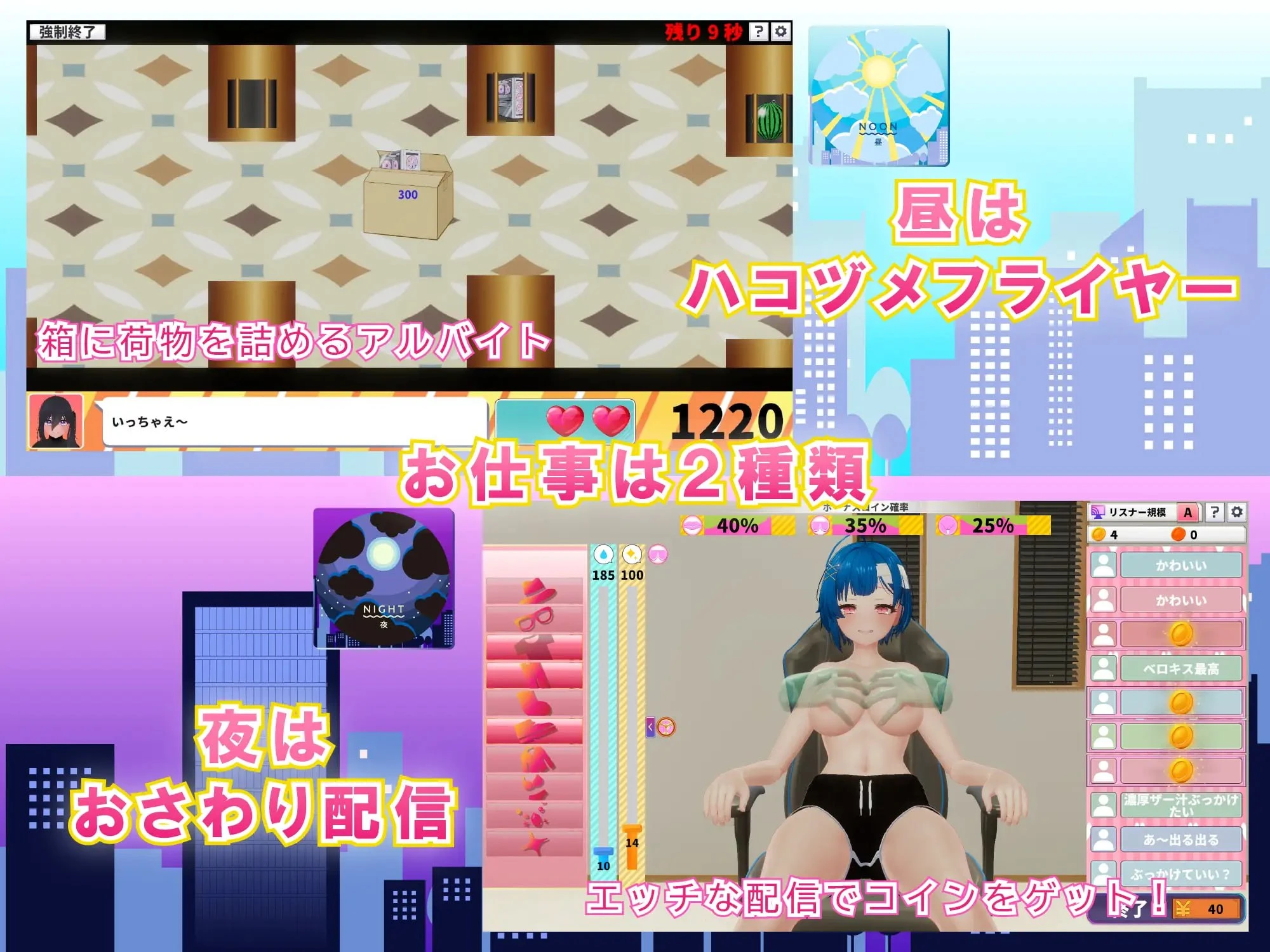 13684[同居/巨乳/3D触摸]NEETwith 捡到好色又黏人的尼特少女，开始甜蜜恩爱同居的故事 NEETwith エロあまニート女を拾ってイチャラブ同棲する話 日文生肉
