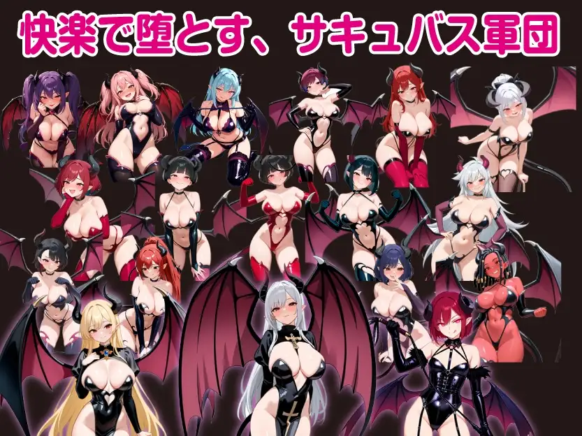 14029[RPG/魅魔/动态]堕落的女神莉莉丝与魅魔军团 堕ちた女神リリスとサキュバス軍団 AI汉化[PC+安卓mtool]