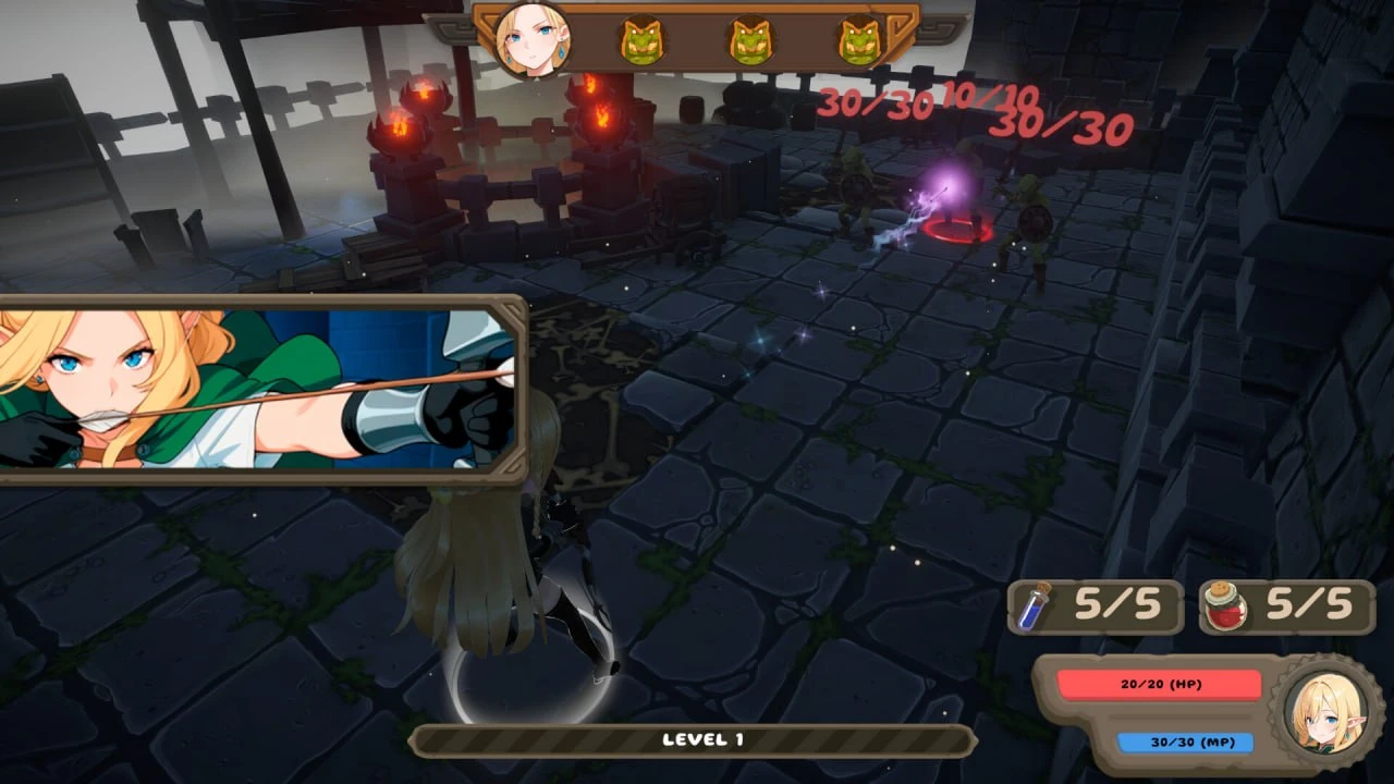 14361[SLG/探索]精灵冒险：迷失的城堡 Elf Adventure: The Lost Castle 官中步兵[PC+安卓盖世]