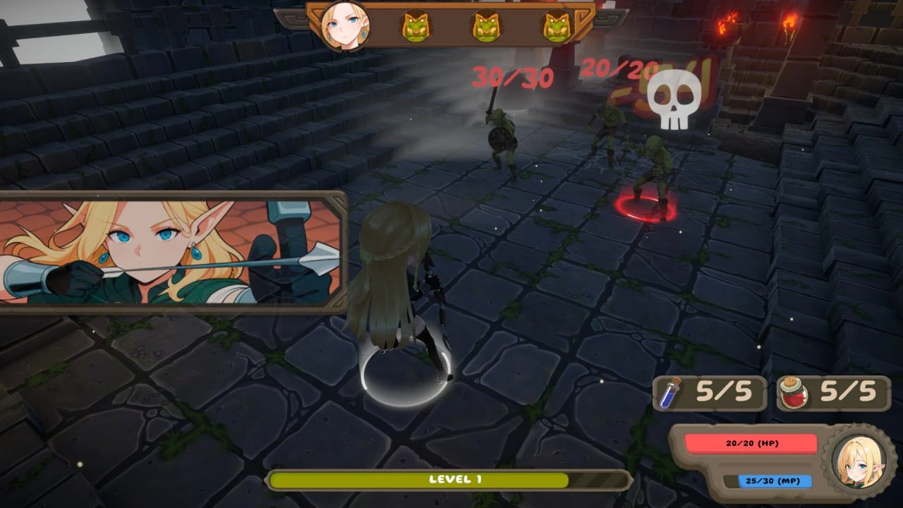 14361[SLG/探索]精灵冒险：迷失的城堡 Elf Adventure: The Lost Castle 官中步兵[PC+安卓盖世]