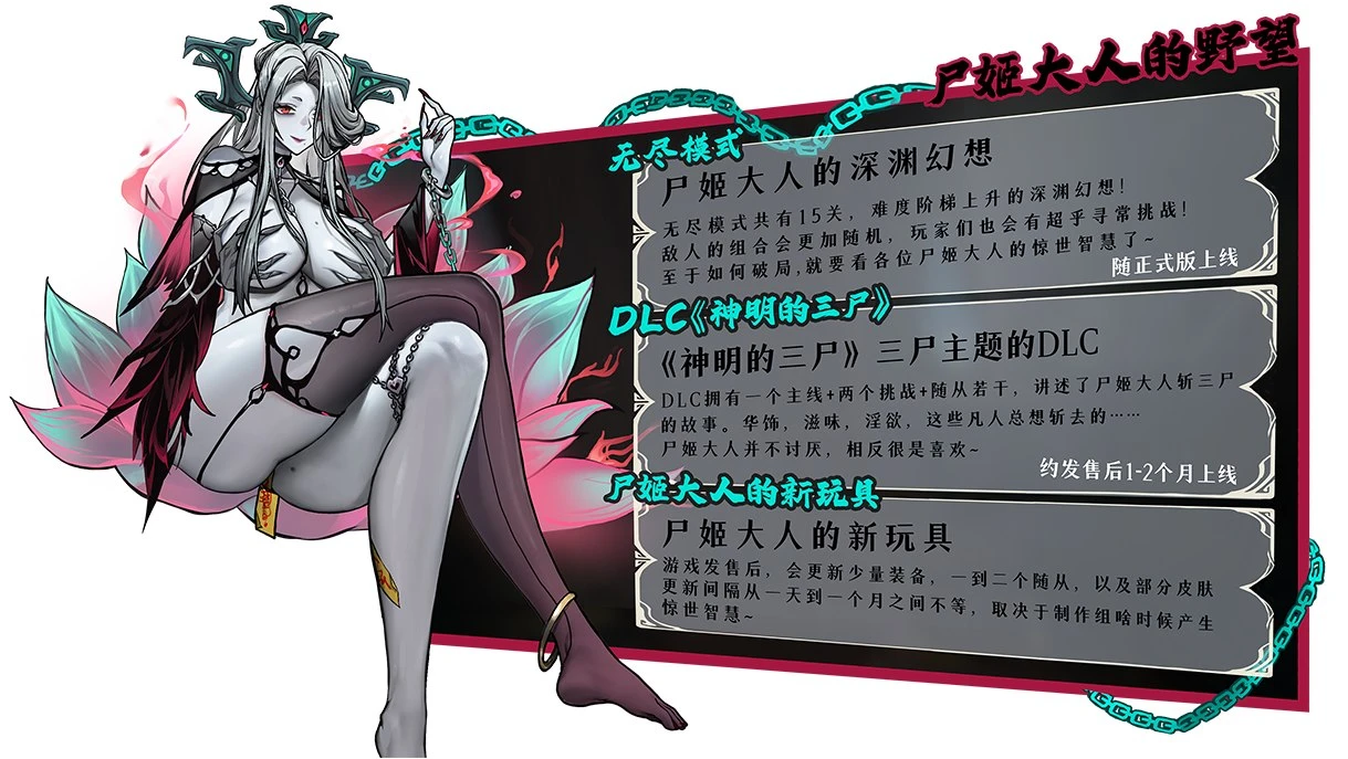 14364[SLG/卡牌构筑/全年龄]尸姬之梦 屍姫の夢+DLC-神明的三尸 官方中文版[PC+安卓盖世]8162