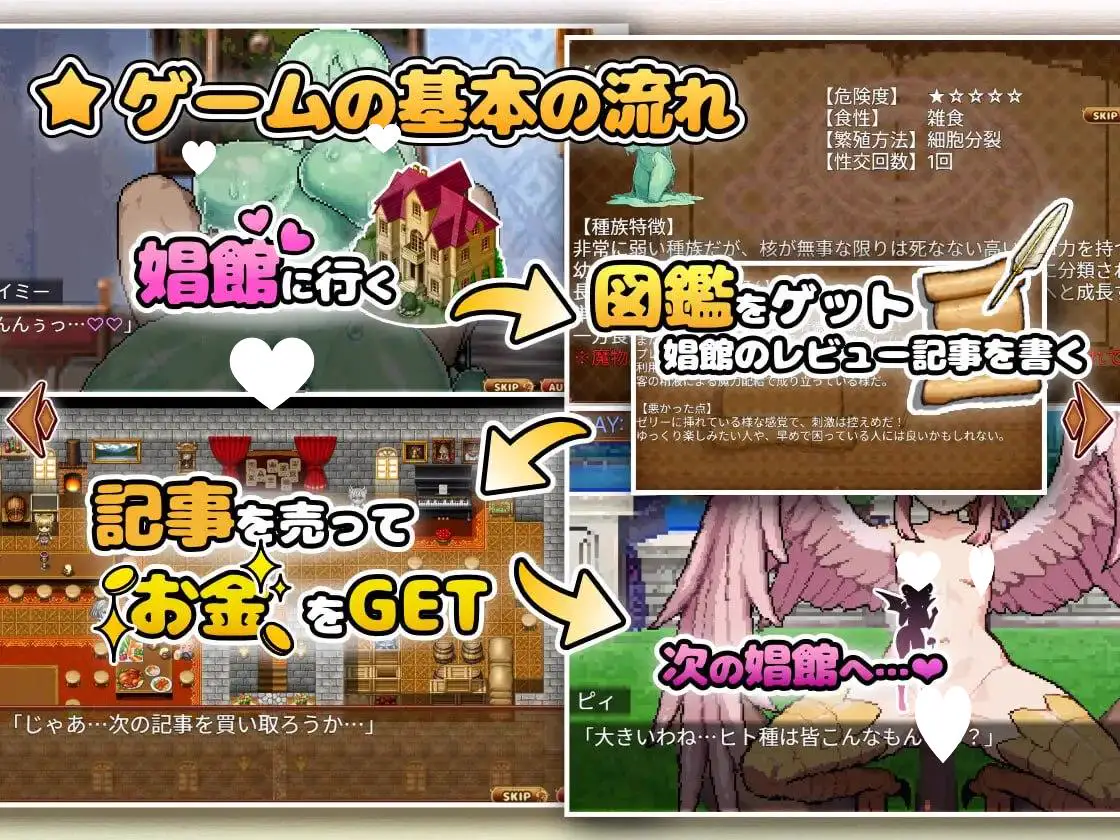 14492[RPG/魔物娘/后宫]异世界魔物娘悦乐记 異世界モン娘悦楽記 v1.00 官中[PC+安卓mtool]