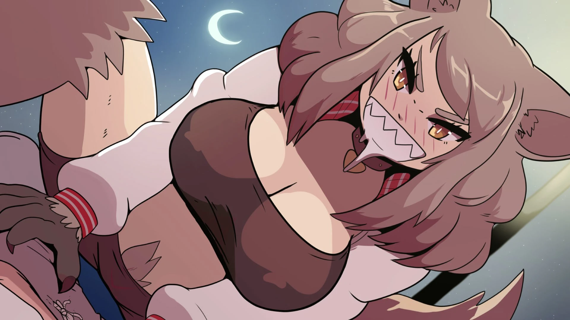 14545[卡牌SLG/动态/魔物娘]幽灵女星：怪物女孩 Spooky Starlets: Movie Monsters v1.5 AI汉化步兵[PC+安卓盖世]