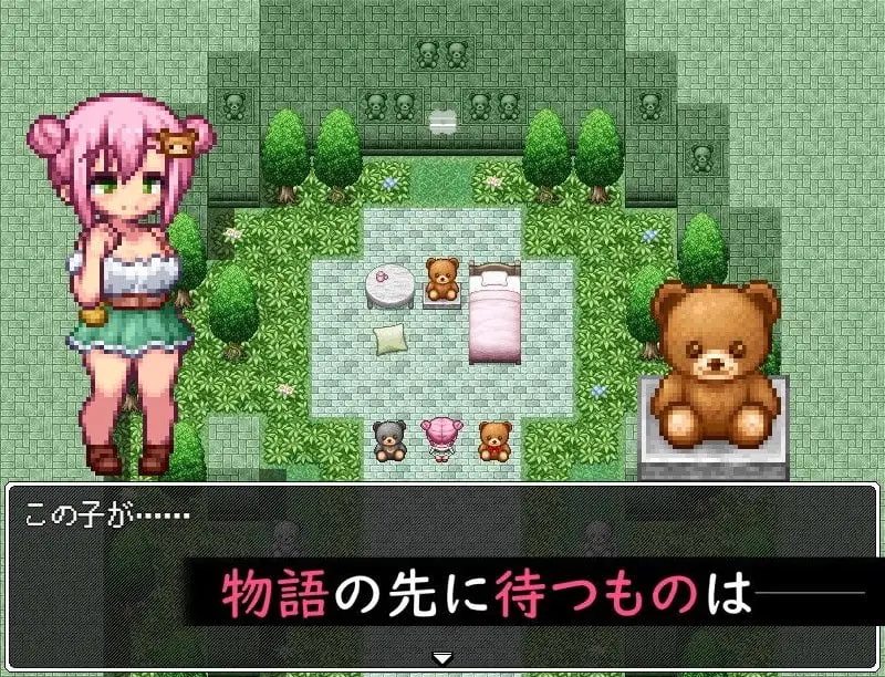 14593【日系RPG/像素动态】小熊村与不可思议的裂缝 クマちゃんの村とふしぎなほつれ 1.0内嵌AI汉化[PC+安卓]+作弊码