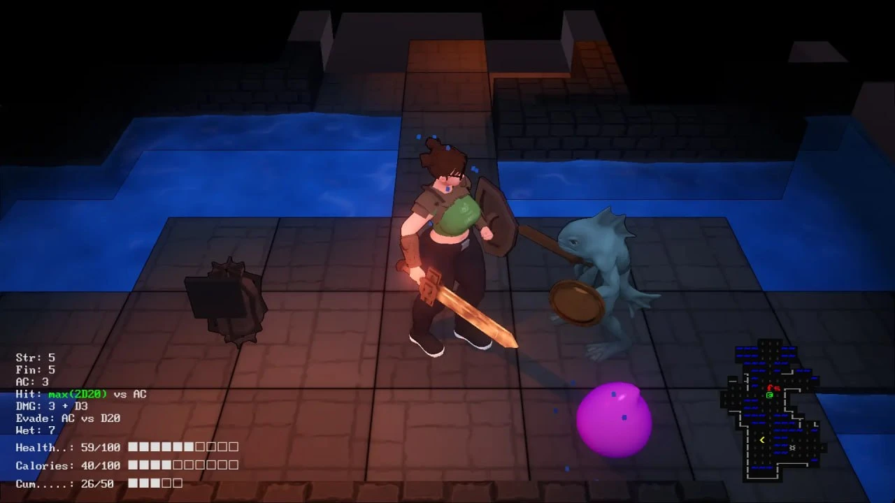 16254[地牢RPG/3D/动态] 硬困 Hard Stuck v1.0 EA6 AI汉化14668