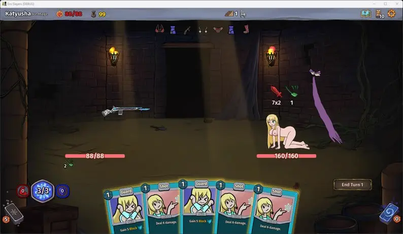 15911[卡牌肉鸽SLG/魔物娘]H版杀戮尖塔 情色杀手 EroSlayers v0.4.2 官中