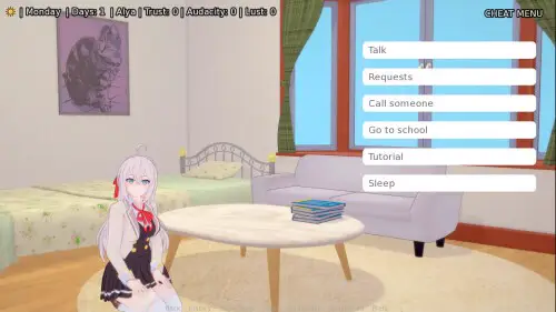 14008【日系SLG】与艾莉亚一起生活 与阿尔雅一起生活 Living with Alya v0.41 AI汉化版【PC+安卓/1.72G/更新】