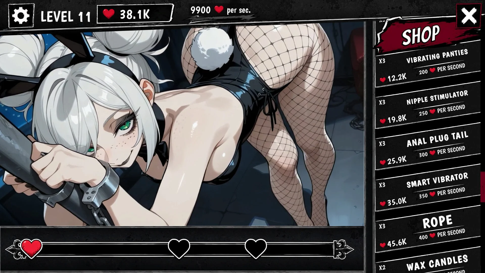 16243[休闲SLG/动态]巨乳哥特辣妹 Big Tiddy Goth Baddie🖤⛓️ 官中步兵[PC+安卓盖世]