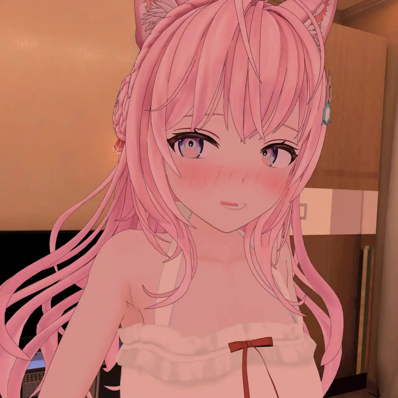 4990[VR/3D]【VR対応】博衣こ〇りとホテルで騎乗位えっちDL日本語+English 原版