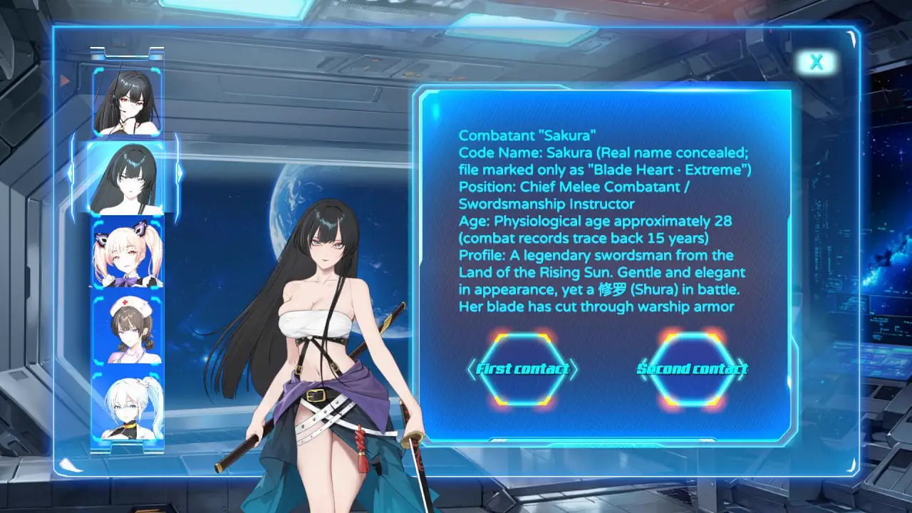9216[SLG/弹幕射击/动态/无码]机战后宫 ~ 深渊羁绊 Mecha Harem: Bonds of the Abyss v0.1 官中[PC+安卓盖世]