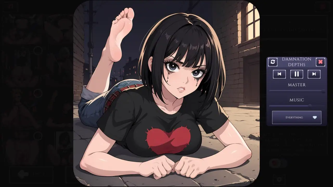 5692【休闲SLG/恋足/官中】Hentai Senpai: Goth Feet