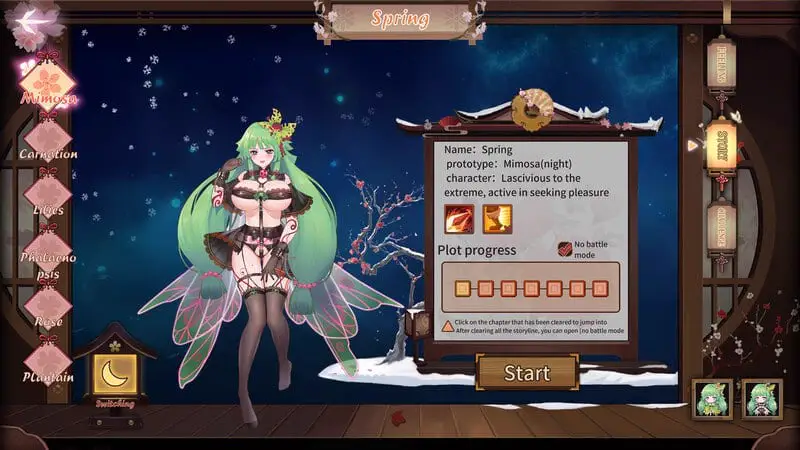 7986[休闲SLG/动态]花妖物语 Flower girl 1+2合集+全DLC steam官中步兵[PC+安卓盖世]