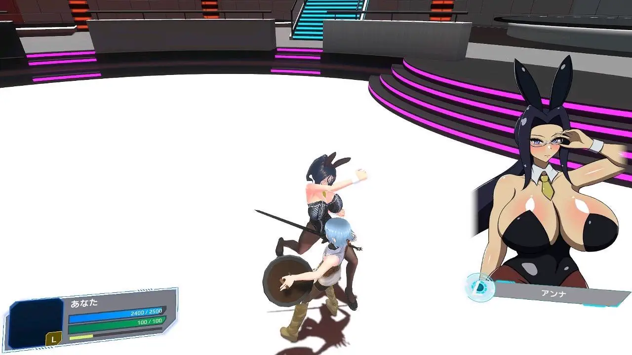 6545【3D动作】败北骑士VS少女军团負け騎士アクション VSガールズ