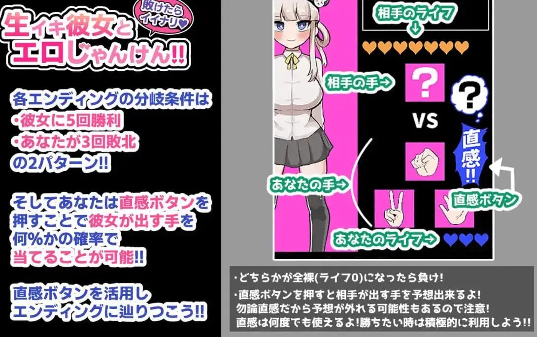 6461[日式RPG/AI汉化]输了也不错♪与真实女友的ERO猜拳!! 敗けたらイイナリ♪生イキ彼女とエロじゃんけん!! AI汉化版