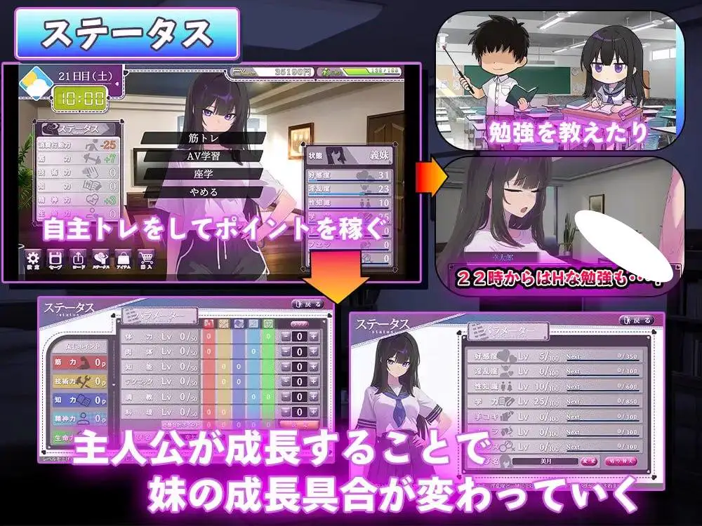 6212【SLG/调教/AI汉化】直到叛逆的义妹(你)堕落为止 反抗的な義妹(きみ)が堕ちるまで