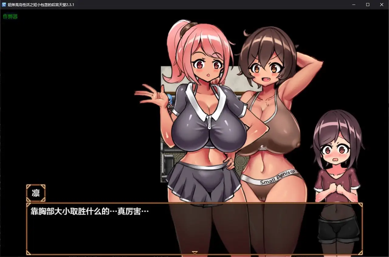 3454[RPG/PC+安卓]姐弟荒岛性活之短小包茎的后宫天堂 おねショタ無人島性活～短小包茎のハーレム天国 2.3.1 AI汉化版 +作弊码